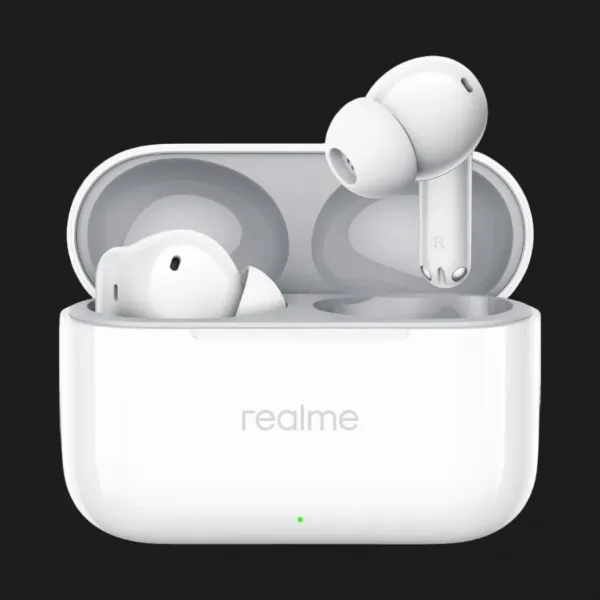 Навушники Realme Buds T200 (Snowy White)