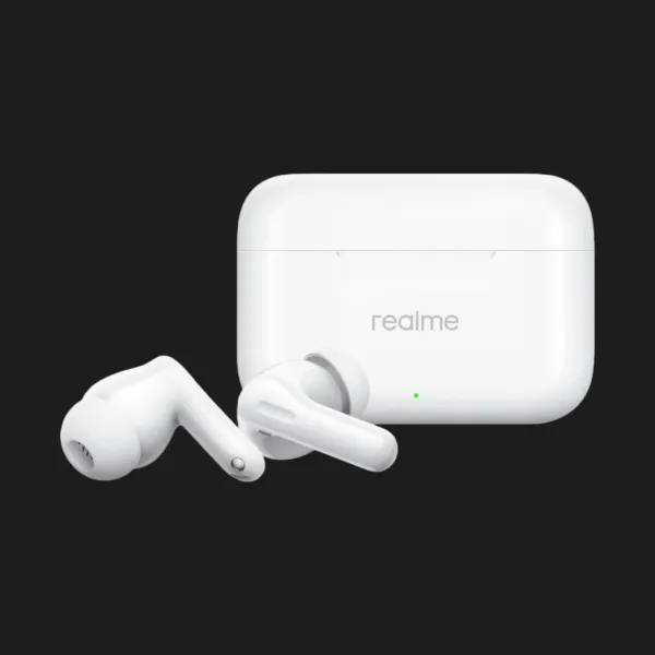 Навушники Realme Buds T200 (Snowy White)