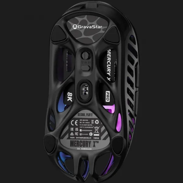 Миша GravaStar Mercury X Pro 8K BT/WL/USB-A RGB (Black)