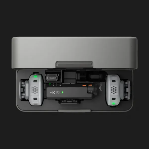 Мікрофонна радіосистема DJI Mic Mini 2S 2TX + 1RX + Charging Case (CP.RN.00000538.01)