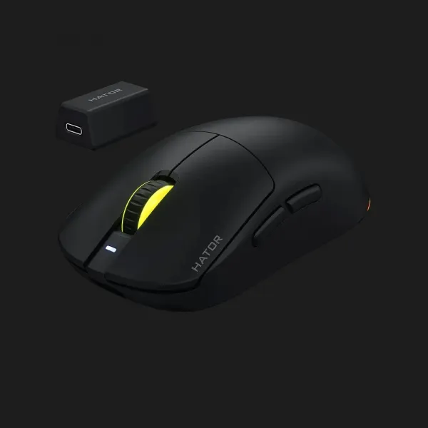 Ігрова миша Hator Quasar 3 Ultra 8K Wireless (Black) (HTM772) (UA)