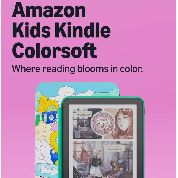 Електронна книга Amazon Kindle Colorsoft Kids 2nd Gen. 2026 16GB (Desert Dash)