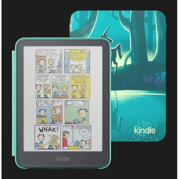 Електронна книга Amazon Kindle Colorsoft Kids 2nd Gen. 2026 16GB (Enchanted Woods)