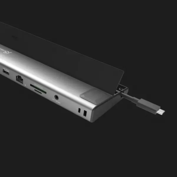 Док станція J5create USB-C 12-in-1 (HDMI/DP/PD/USB-A/USB-C/LAN/SD/TF/audio)