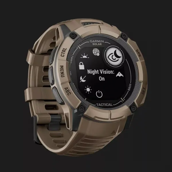 Garmin Instinct 2X Solar Tactical Edition Coyote Tan