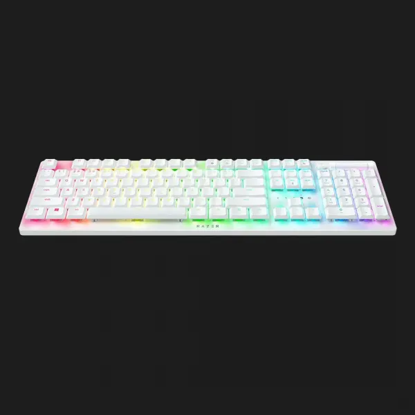 Клавіатура механічна RAZER DeathStalker V2 Pro, Purple Switch, (White) (RZ03-04363500-R3M1) (UA)