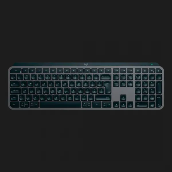Клавіатура бездротова Logitech MX Keys S Plus (Palm Rest Graphite) (UA)