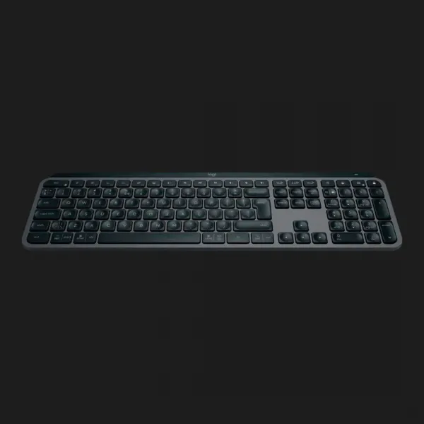Клавіатура бездротова Logitech MX Keys S Plus (Palm Rest Graphite) (UA)