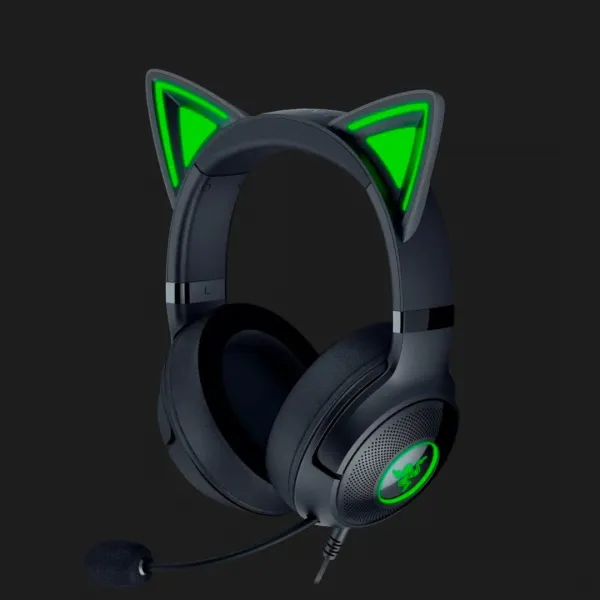 Ігрова гарнітура RAZER Kraken Kitty V2 (Black) (RZ04-04730100-R3M1) (UA)