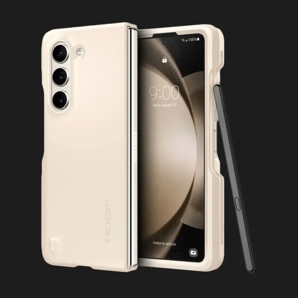 Чохол Spigen Thin Fit Pen для Samsung Galaxy Fold 5 (Pearled Ivory)