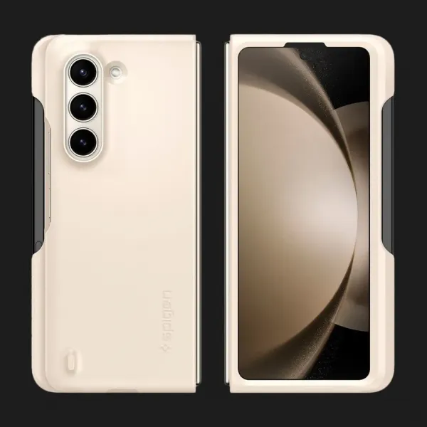 Чохол Spigen Thin Fit Pen для Samsung Galaxy Fold 5 (Pearled Ivory)