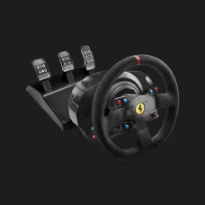 Комплект (кермо, педалі) Thrustmaster T300 RS Ferrari Integral RW Alcantara edition PS5/PC/PS4 (Black) (EU)
