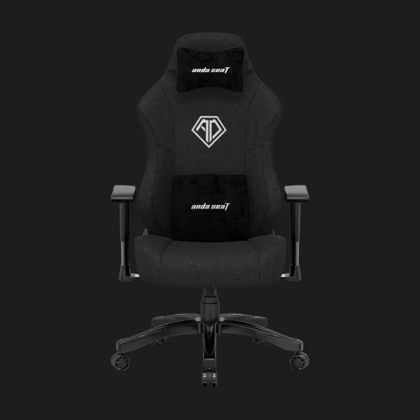 Крісло для геймерів Anda Seat Phantom 3 Size L Fabric (Black) (UA)