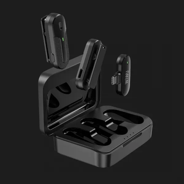Бездротовий петличний мікрофон WIWU mini Wi-WM002 (with Type-C)