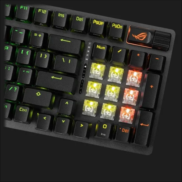 Клавіатура ігрова ASUS ROG Strix Scope II 96 Wireless NX Snow EN PBT (UA)