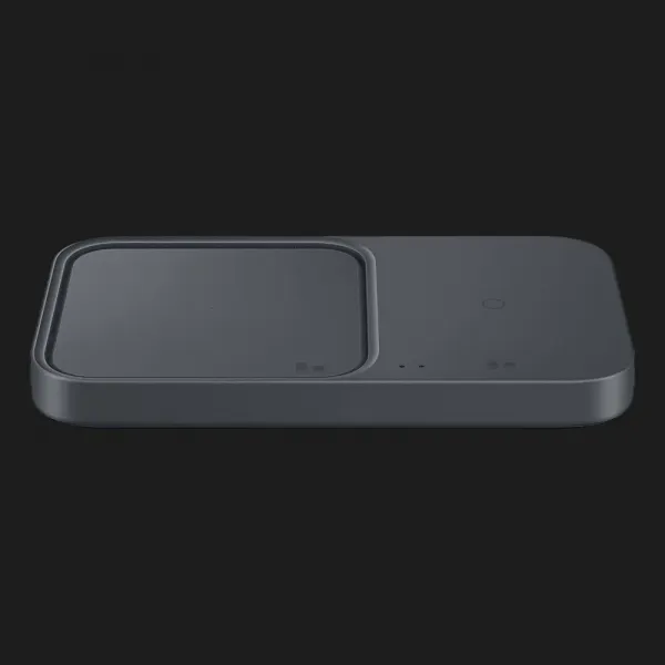Безпровідна зарядка Samsung 15W Wireless Charger Duo (Dark Gray)