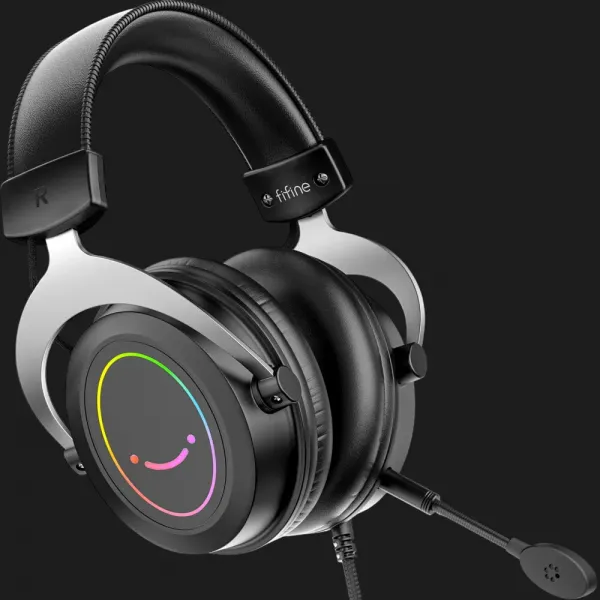 Ігрова гарнітура Fifine RGB H3 (Black) (UA)