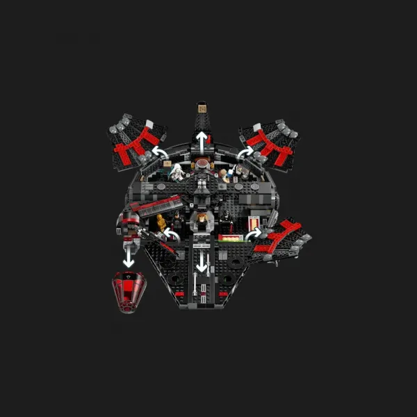 Конструктор LEGO Star Wars Темний сокіл (75389)
