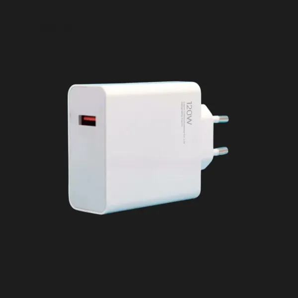 Блок живлення Xiaomi 120W Hypercharge combo (Type-a) EU + кабель USB-C (White)