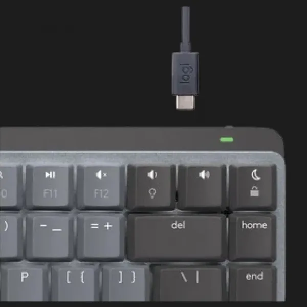 Клавіатура Logitech MX Mechanical Wireless Keyboard mini for Mac (Space Gray) (EU)