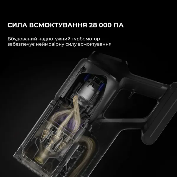 Акумуляторний пилосос Dreame Z30 Aqua Cycle (VZV77B)