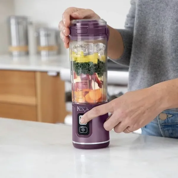 Акумуляторний портативний блендер Ninja Blast (Purple)