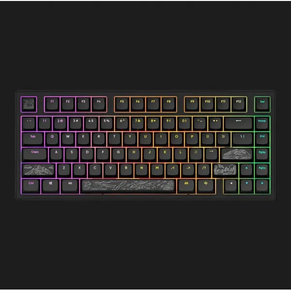 Клавіатура ігрова Dark Project ALU81 Terra Nostra ENG/UA (Black) (UA)