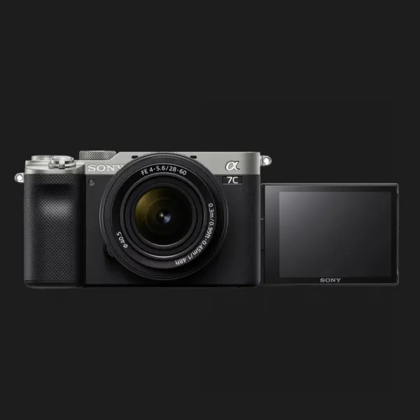Цифровий фотоапарат Sony Alpha A7C kit 28-60 mm (Silver) (ILCE7CLS) (Standard)