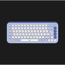 Клавіатура бездротова Logitech Pop Icon Keys (Lilac) (UA)