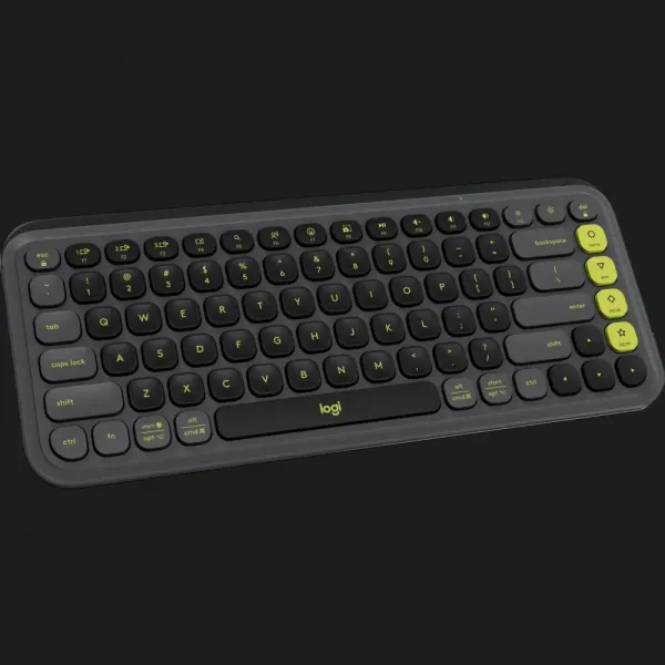 Клавіатура бездротова Logitech Pop Icon Keys (Graphite) (UA)