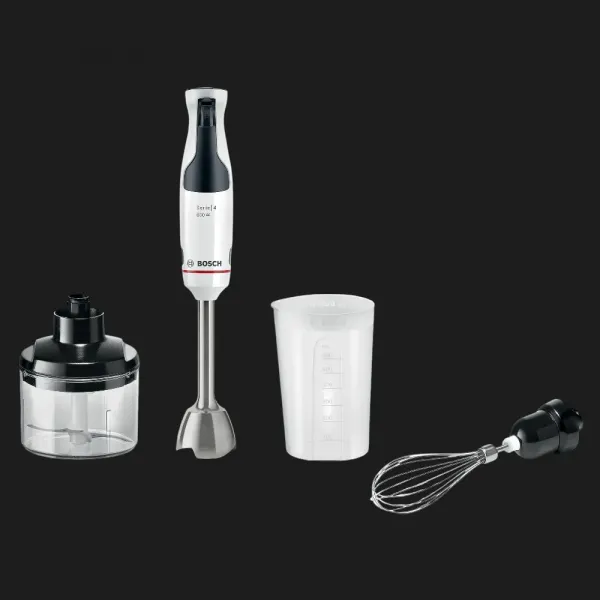 Блендер занурювальний Bosch MSM4W221 (White/Black)
