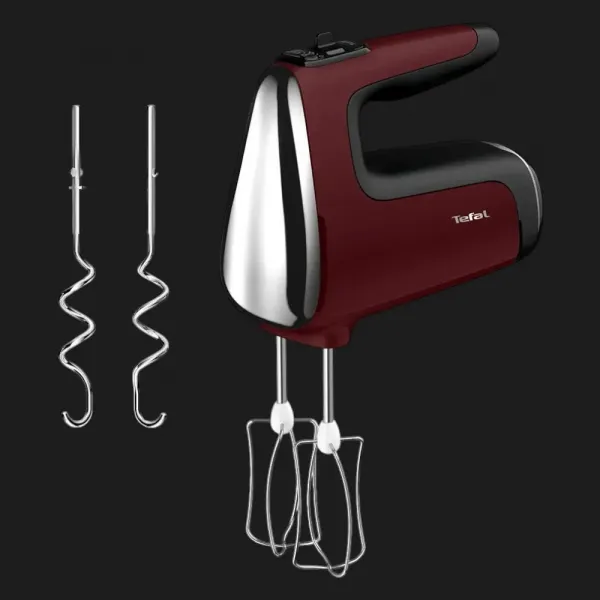 Ручний міксер Tefal HT652538 (Burgundy/Black)