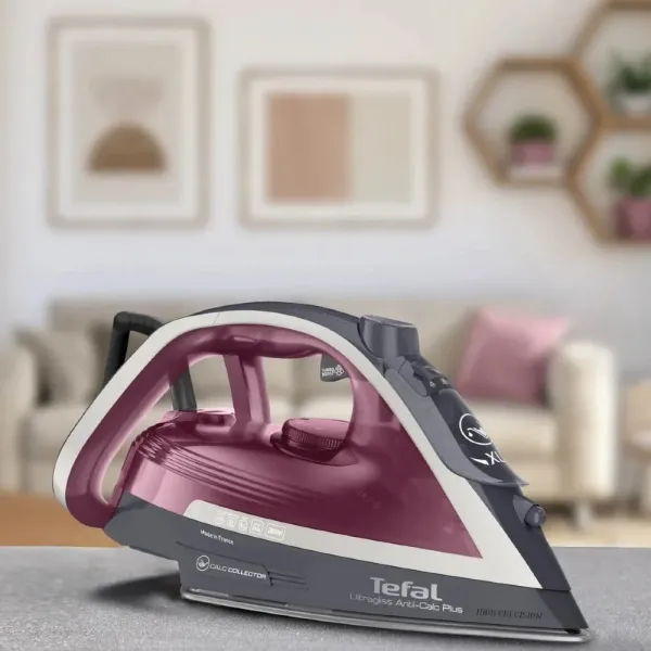 Праска Tefal FV6840E0 (Burgundy/Gray)