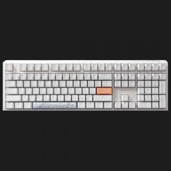 Клавіатура ігрова Ducky One 3 Cherry MX Speed silver RGB (White) (UA)
