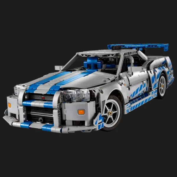 Конструктор LEGO Technic Подвійний форсаж Автомобіль Nissan Skyline GT-R (R34) (42210)