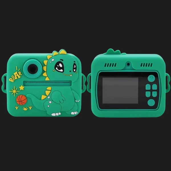 Дитяча фотокамера моментального друку DinoSnap (Green)