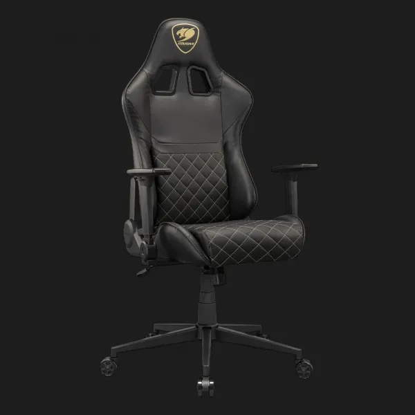 Крісло для геймерів Cougar Armor One V2 Gold (Black) (UA)