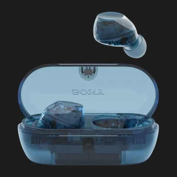 Навушники Sony TWS WF-C710N (Glass Blue)