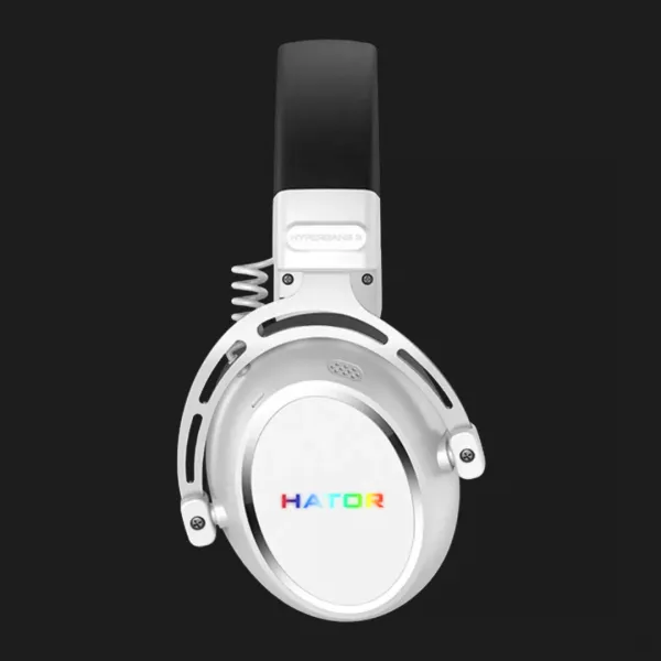 Ігрова гарнітура HATOR Hypergang 3 Hi-Res SyncHUB Wireless White (ESH56) (UA)