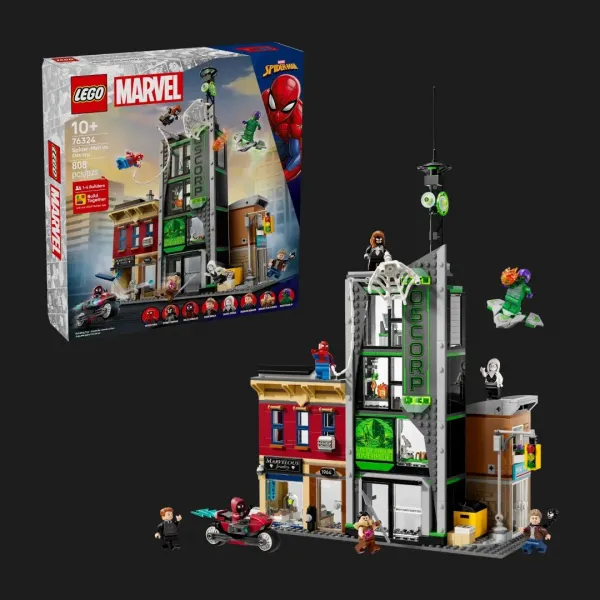 Конструктор LEGO Marvel Людина-павук проти Оскорпа (76324)