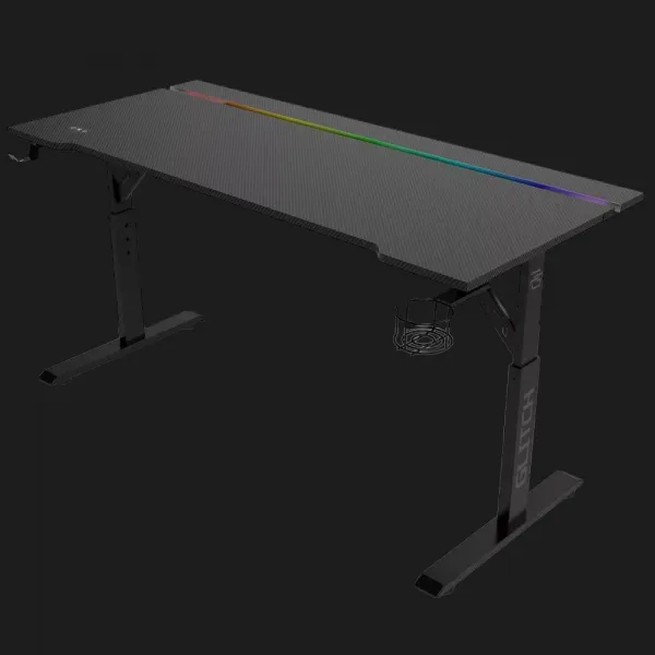Комп'ютерний стіл Proove Gaming Glitch (Black) (GTGL00140101) (UA)