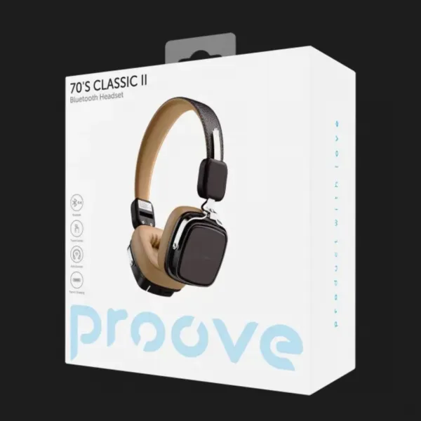 Навушники Proove 70's Classic II (Beige/Brown)