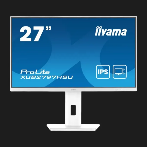 Монітор iiyama 27" IPS 100Hz XUB2797HSU-W2 (UA)