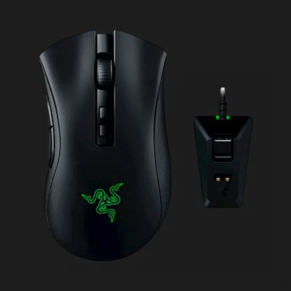 Ігрова миша Razer DeathAdder V2 PRO Wireless Mouse Dock (RZ01-03350400-R3G1) (EU)